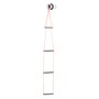 Recess-fit 3-step emergency ladder